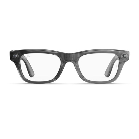 Умные очки Meta Ray-Ban Blayzer Optics (Gen2) Matte Transparent Ice Grey (L54)