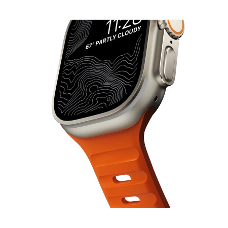 Ремешок Nomad Sport Strap для Apple Watch 49/45/44/42mm M/L Orange