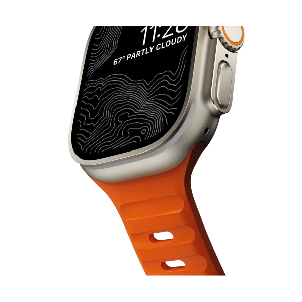 Ремешок Nomad Sport Strap для Apple Watch 49/45/44/42mm M/L Orange