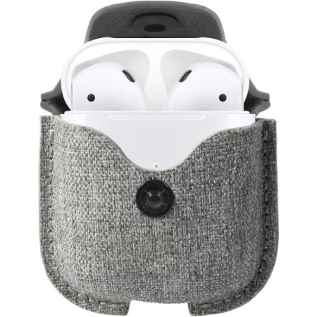 Чехол Twelve South AirSnap Twill Road для AirPods Fog