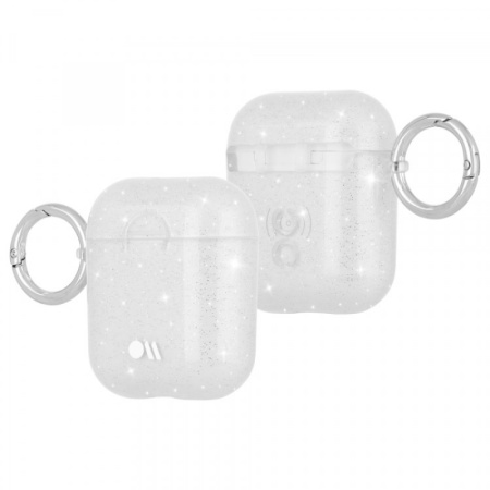 Чехол Case-Mate для AirPods c держателем Clear