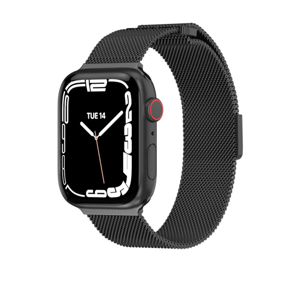 Ремешок Switcheasy Mesh Stainless Steel Apple Watch Loop для Apple Watch 38/40/41mm Black