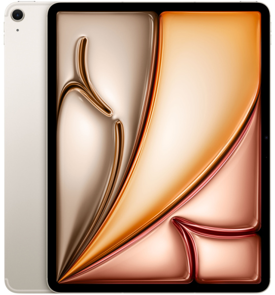 Планшет Apple iPad Air 13 M3 (2025) Wi-Fi + Cellular 1TB Starlight (Сияющая звезда)