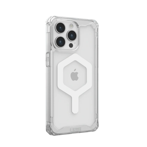 Защитный чехол UAG Plyo MagSafe iPhone 15 Pro Max Ice Silver