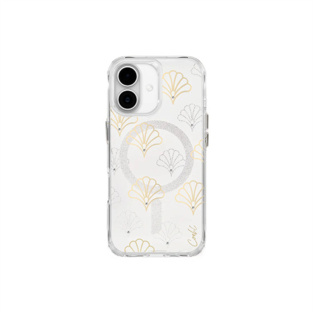 Защитный чехол UNIQ COEHL IML Maree (MagSafe) для iPhone 17 Sparkling Silver