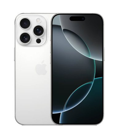 Смартфон Apple iPhone 16 Pro 256GB White Titanium (Белый титан) еSIM Смартфон Apple iPhone 16 Pro 256GB White Titanium (Белый титан) еSIM