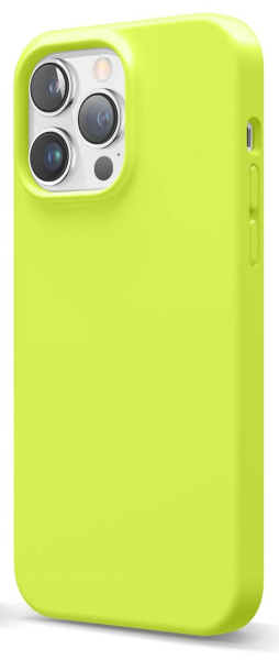 Чехол Elago для iPhone 14 Pro Premium Silicone Case Neon Yellow