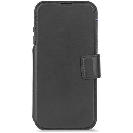 Защитный чехол Decoded c картхолдером Leather Detachable Wallet для iPhone 17 Pro Black