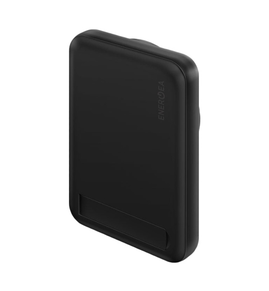 Внешний аккумулятор EnergEA MagPac MINI 10.000mAh Magnetic wireless 15W USB-C 20W ultra-slim with stand Black