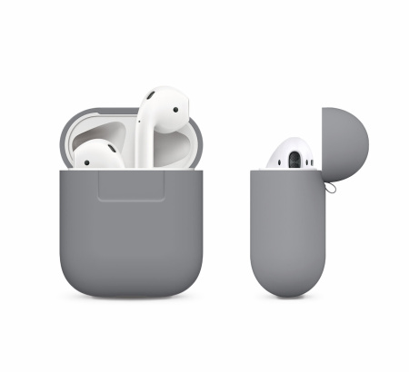 Чехол Elago для AirPods Silicone Сase Medium Gray