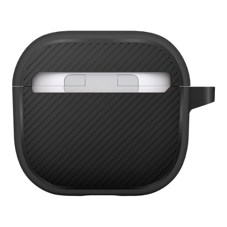 Чехол Uniq CLYDE Lock case для Airpods 4 Charcoal/Dark Grey