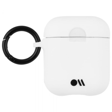 Чехол Case-Mate для AirPods c держателем White