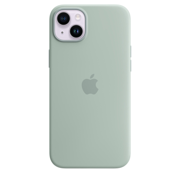 Чехол Apple iPhone 14 Plus Silicone Case with MagSafe Succulent