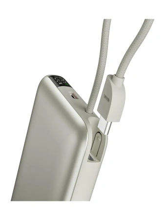 Внешний аккумулятор Energea Bazic GoPower Fusion Mag 10K 10000mAh PD20W Display Pebble