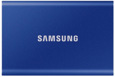 Внешний SSD Samsung T7 500ГБ USB Type-C 3.2 Indigo Blue