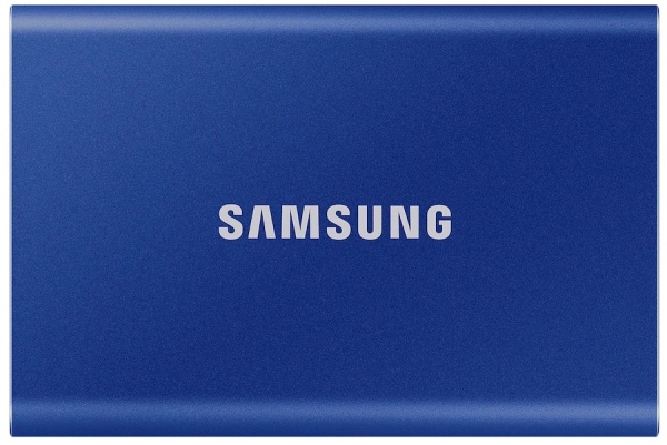 Внешний SSD Samsung T7 500ГБ USB Type-C 3.2 Indigo Blue