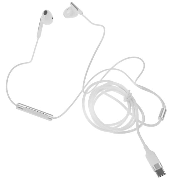 Наушники проводные ACEFAST L3 USB-C Wired Earphones with Microphone White
