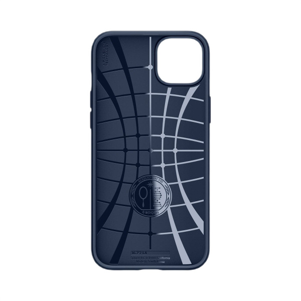 Защитный чехол Spigen Liquid Air для iPhone 14 Navy Blue