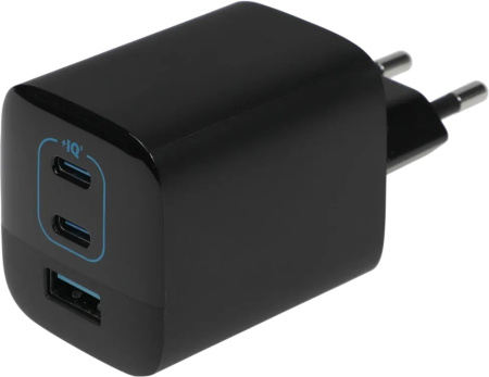 Сетевое зарядное устройство Anker 336 67W 2хUSB-C + USB Black