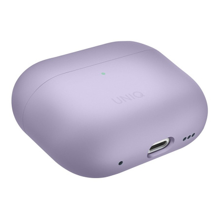 Чехол для AirPods Pro 2 Uniq Lino Liquid Silicone Lavender