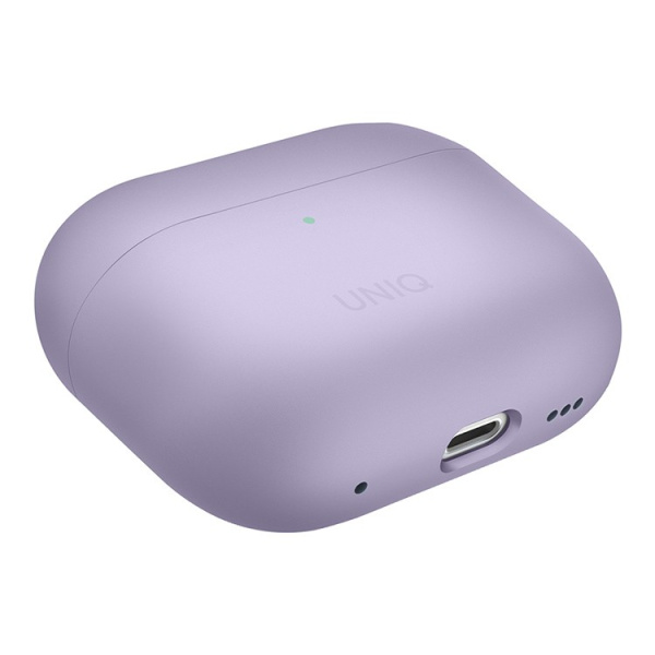 Чехол для AirPods Pro 2 Uniq Lino Liquid Silicone Lavender