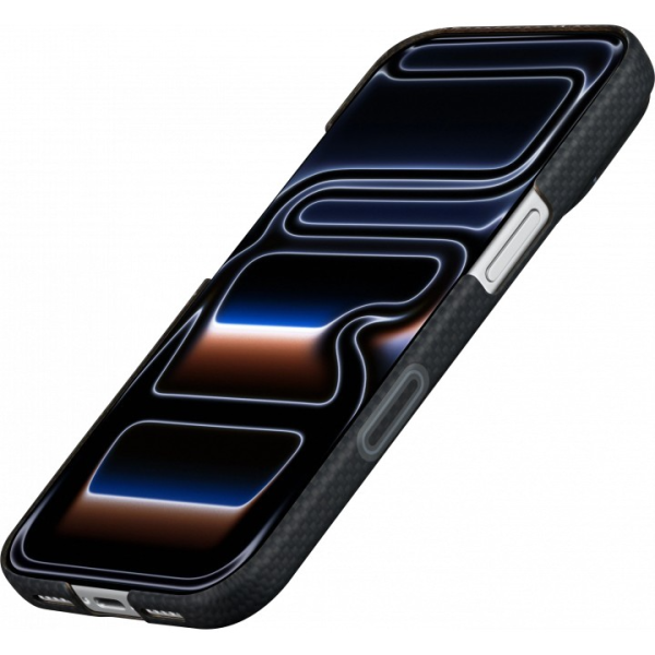 Защитный чехол Pitaka Sakura Hours для iPhone 17 Pro Midnight Black