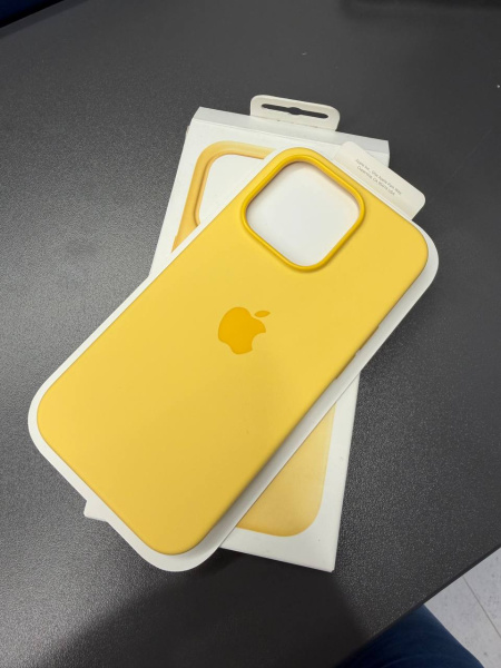 Apple iPhone 14 Pro Silicone Case with MagSafe Sunglow (Вскрыта упаковка)