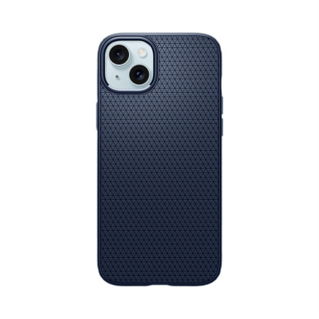 Защитный чехол Spigen Liquid Air для iPhone 15 Navy Blue