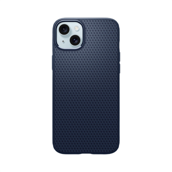 Защитный чехол Spigen Liquid Air для iPhone 15 Navy Blue