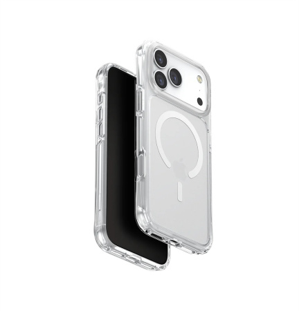 Защитный чехол UNIQ LifePro Xtreme AF (MagSafe) для iPhone 17 Pro Max Frost Clear/White