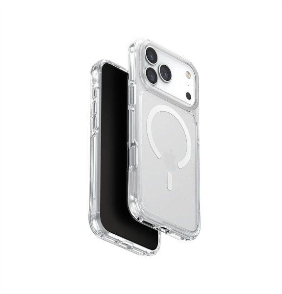 Защитный чехол UNIQ LifePro Xtreme AF (MagSafe) для iPhone 17 Pro Max Frost Clear/White