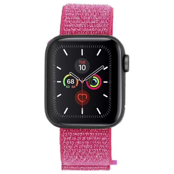 Ремешок Case-Mate Nylon Watch Band для Apple Watch 42-45mm Metallic Pink