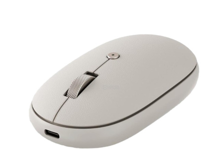 Мышка компьютерная Satechi OntheGo Bluetooth Mouse with USB-C Rechargeable Battery Песочный