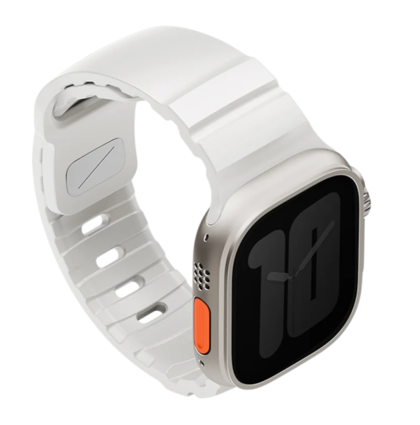 Ремешок Uniq для Apple Watch 44/45/46/49mm Alton Waterproof Silicone Blanc White