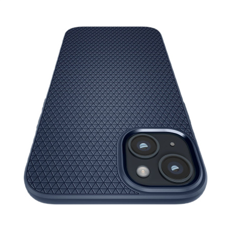 Защитный чехол Spigen Liquid Air для iPhone 14 Plus Navy Blue