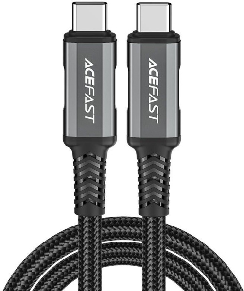 Кабель ACEFAST C1-09 USB-C to USB-C 100W Data Grey