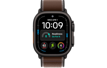 Часы Apple Watch Ultra 4 (2026) 49mm Black Titanium Case with Dark Umber Trail Loop - Medium (GPS + Cellular)