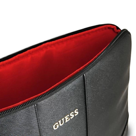 Чехол-папка Guess Saffiano Look Sleeve для MacBook Pro 13 / Air 13 Black