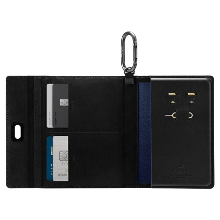 Обложка Spigen Universal Passport Holder black