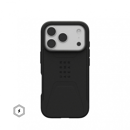 Чехол UAG Civilian Magsafe для iPhone 17 Pro Black