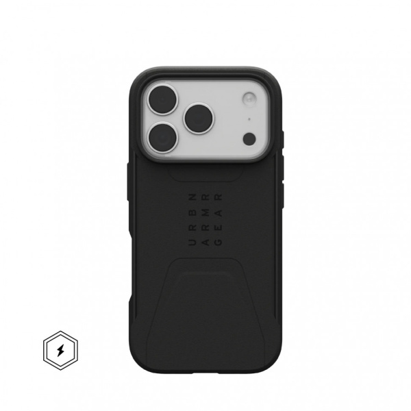 Чехол UAG Civilian Magsafe для iPhone 17 Pro Black