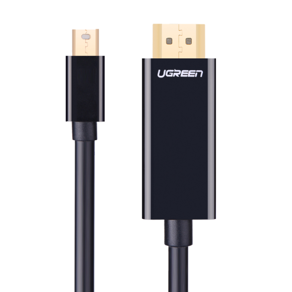 Кабель UGREEN MD101 (20848) Mini DisplayPort to HDMI 4K 1,5m Black