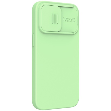 Чехол Nillkin для iPhone 13 Pro CamShield Silky Magnetic Green