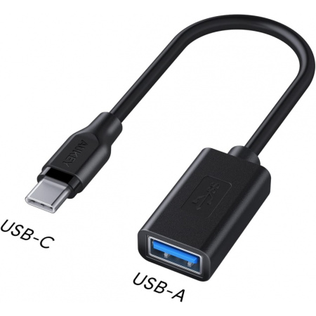 Комплект адаптеров Aukey USB-C to USB 3.0 (2 шт.)