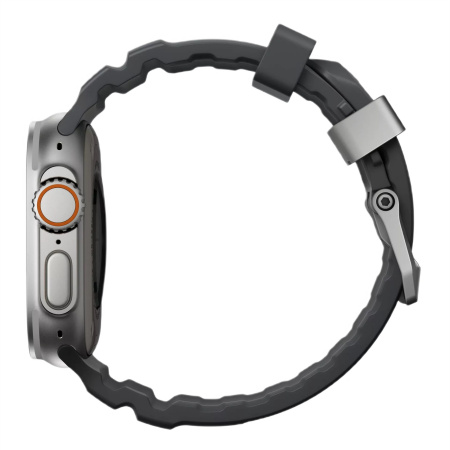 Ремешок Nomad Rocky Point Band для Apple Watch 49/45/44/42mm Storm / Natural Hardware