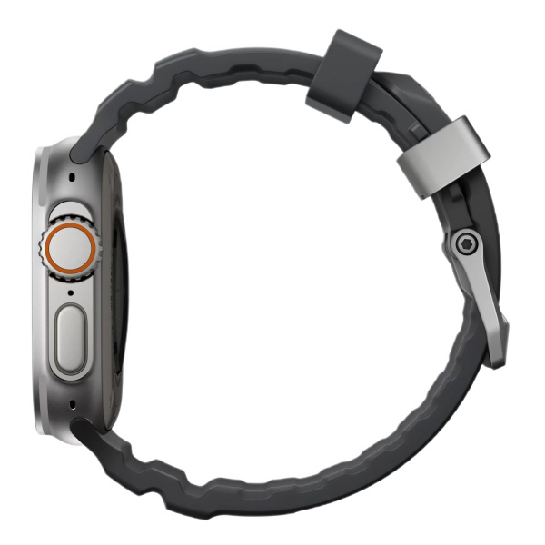 Ремешок Nomad Rocky Point Band для Apple Watch 49/45/44/42mm Storm / Natural Hardware