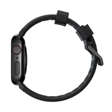 Ремешок Nomad Rugged Strap для Apple Watch 49/45/44/42mm Black / Black Hardware