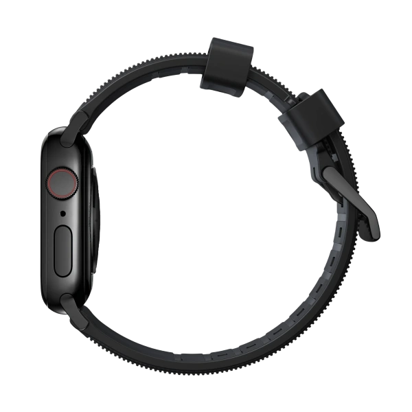 Ремешок Nomad Rugged Strap для Apple Watch 49/45/44/42mm Black / Black Hardware