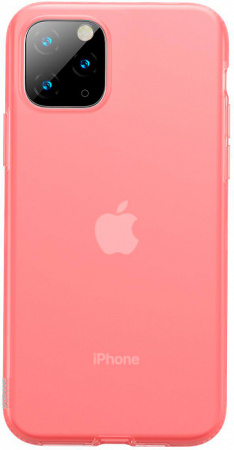 Защитный чехол Baseus Jelly Liquid Silica Gel для iPhone 11 Pro Transparent Red Защитный чехол Baseus Jelly Liquid Silica Gel для iPhone 11 Pro Transparent Red