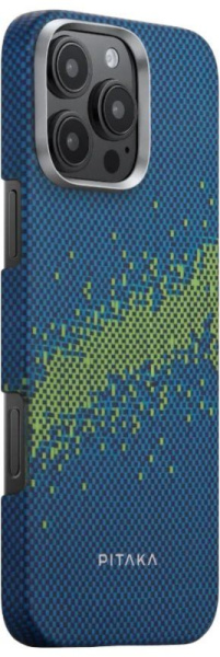 Чехол Pitaka StarPeak Luminous Tactile Woven case для iPhone 16 Pro Milky Way Galaxy